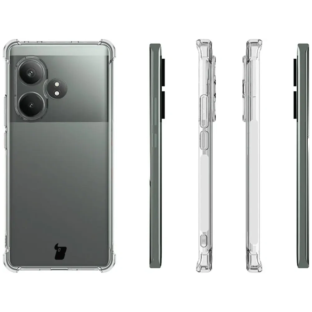 Hurtownia GSM - Caz Bizon Salpa Realme GT 6 / GT 6T / GT Neo 6 / GT Neo 6 SE transparent - BIZ5870 - {ean13} - Hurt