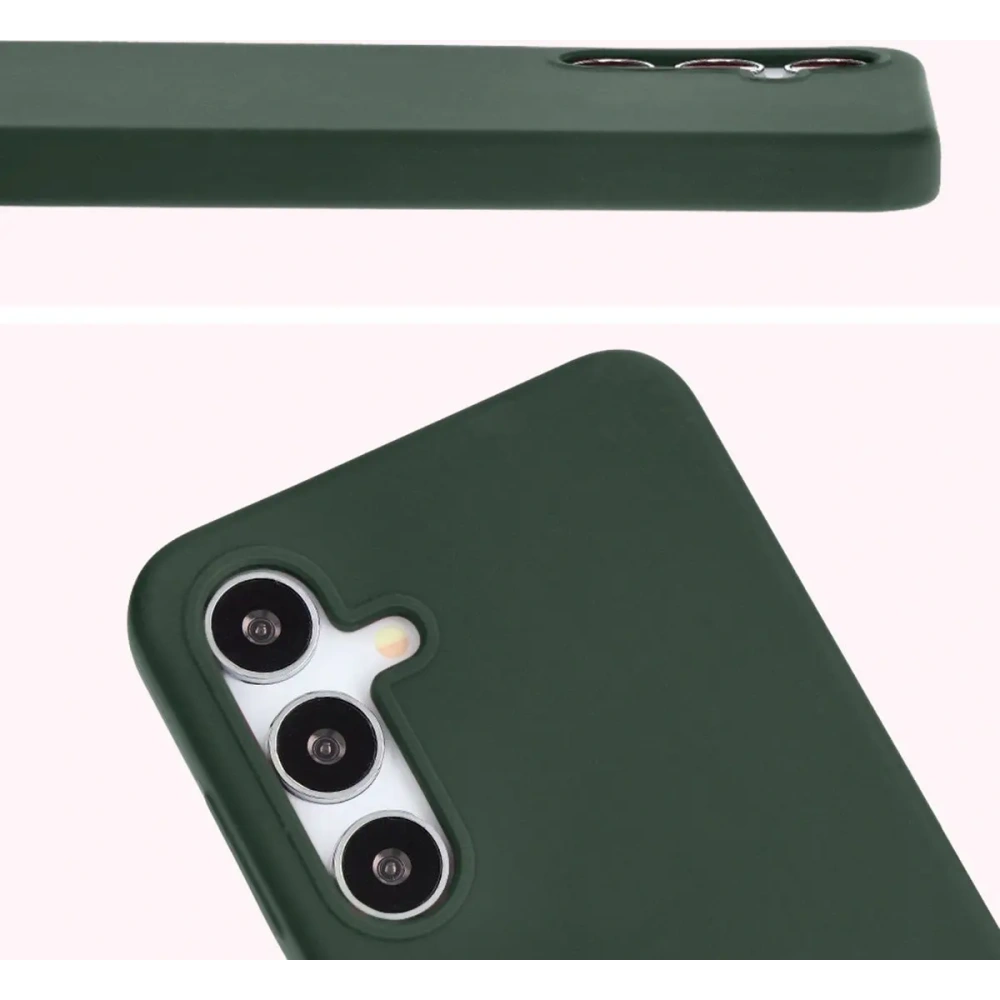 Hurtownia GSM - Silikonowe etui Bizon Soft Case do Samsung Galaxy S24 Plus ciemnozielone - BIZ5871 - {ean13} - Hurt