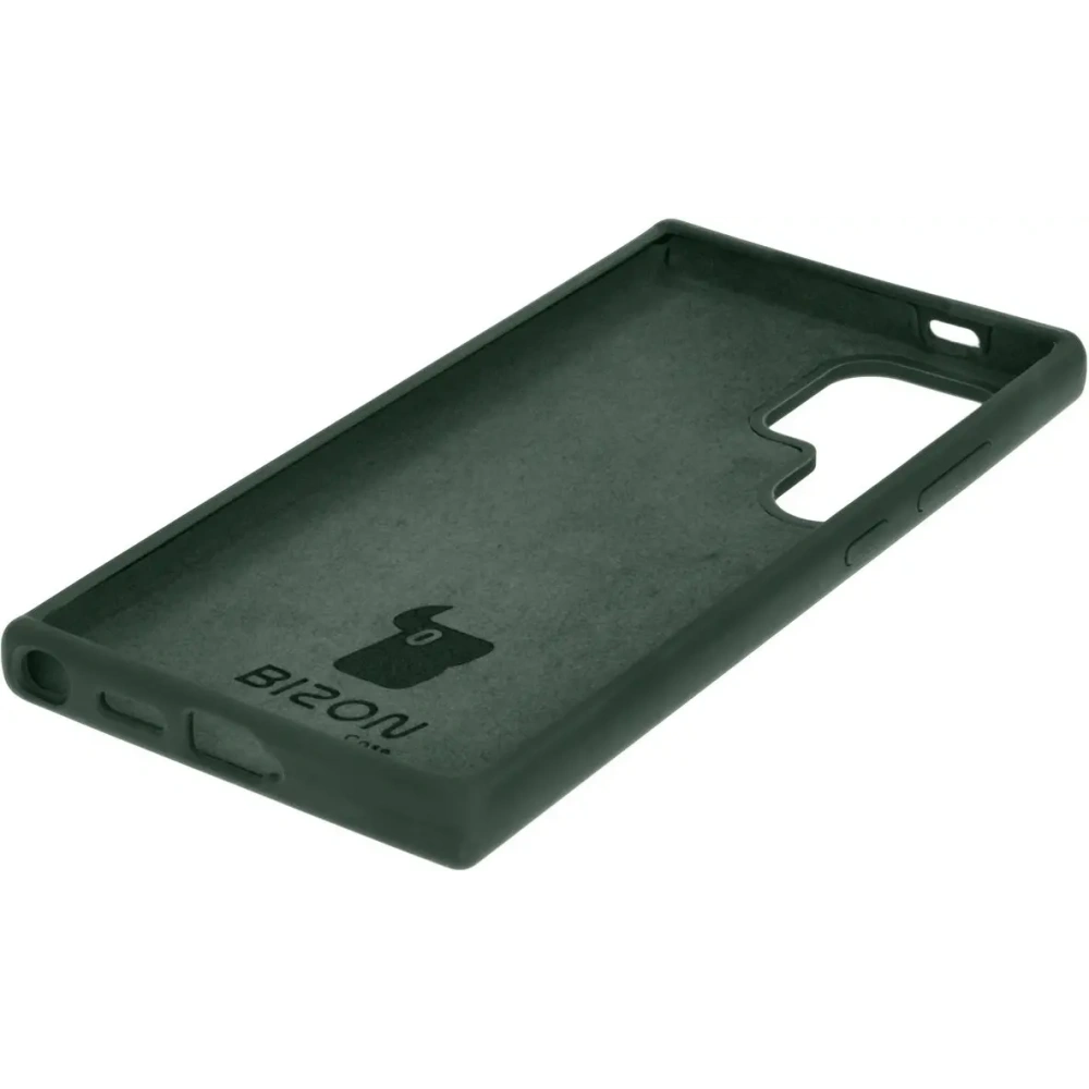 Hurtownia GSM - Silikonové pouzdro Bizon Soft Case pro Samsung Galaxy S24 Ultra tmavě zelené - BIZ5873 - {ean13} - Hurt