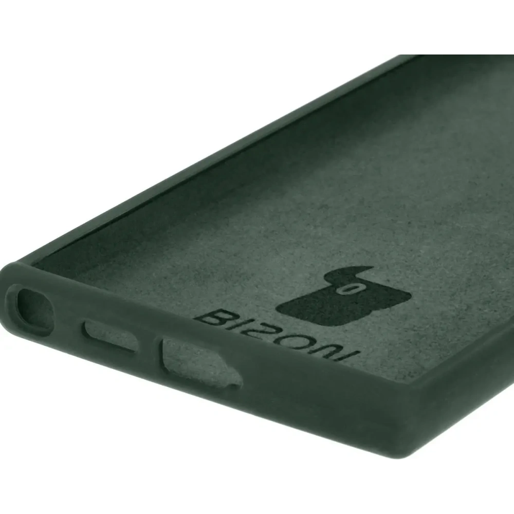 Hurtownia GSM - Silikonové pouzdro Bizon Soft Case pro Samsung Galaxy S24 Ultra tmavě zelené - BIZ5873 - {ean13} - Hurt