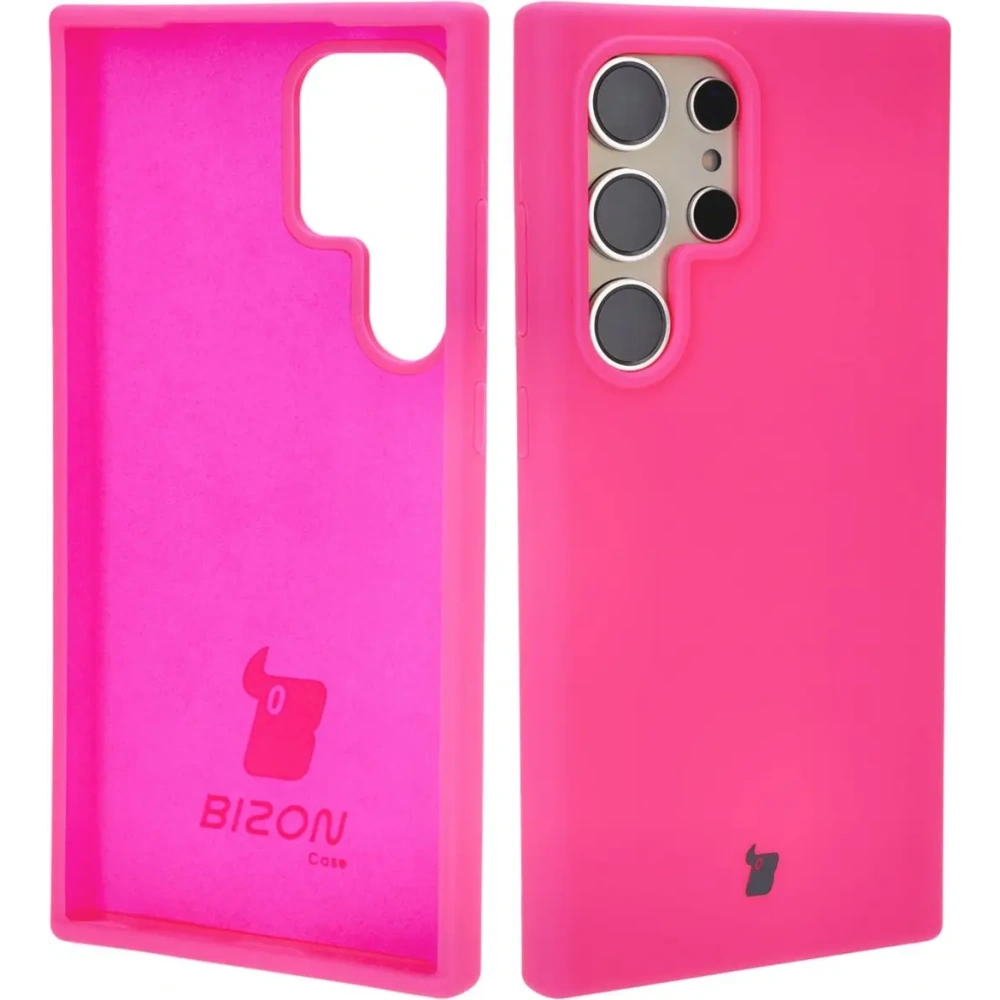 Wholesale Bizon Soft Case Samsung Galaxy S24 Ultra neon pink - BIZ5875 - {ean13} - Hurt