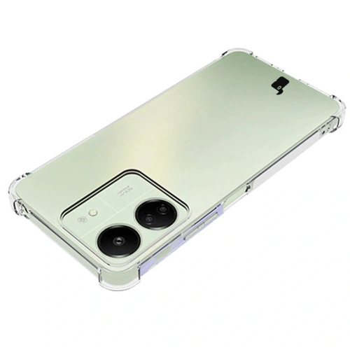 Elastyczne etui Bizon Case Salpa do Xiaomi Redmi 13C 5G przezroczyste