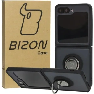 Hurtownia GSM - Bizon Case Hybrid Ring Samsung Galaxy Z Flip6 rauchig mit einem schwarzen Rahmen - BIZ5879 - {ean13} - Hurt
