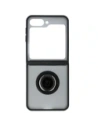 Hurtownia GSM - Bizon Case Hybrid Ring Samsung Galaxy Z Flip6 füstös, fekete kerettel - BIZ5879 - {ean13} - Hurt