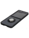 Hurtownia GSM - Bizon Case Hybrid Ring Samsung Galaxy Z Flip6 füstös, fekete kerettel - BIZ5879 - {ean13} - Hurt