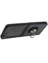 Hurtownia GSM - Etui s úchytem na prst Bizon Case Hybrid Ring pro Samsung Galaxy Z Flip6 kouřové s černým rámem - BIZ5879 - {ean13} - Hurt