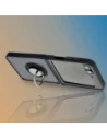 Hurtownia GSM - Bizon Case Hybrid Ring Samsung Galaxy Z Flip6 füstös, fekete kerettel - BIZ5879 - {ean13} - Hurt