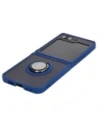 Hurtownia GSM - Bizon Case Hybrid Ring Samsung Galaxy Z Flip6 rauchig mit einem navyblauen Rahmen - BIZ5880 - {ean13} - Hurt