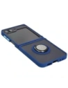 Hurtownia GSM - Bizon Case Hybrid Ring Samsung Galaxy Z Flip6 rauchig mit einem navyblauen Rahmen - BIZ5880 - {ean13} - Hurt