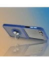Hurtownia GSM - Bizon Case Hybrid Ring Samsung Galaxy Z Flip6 rauchig mit einem navyblauen Rahmen - BIZ5880 - {ean13} - Hurt
