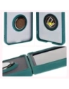 Hurtownia GSM - Bizon Case Hybrid Ring Samsung Galaxy Z Flip6 rauchig mit einem dunkelgrünen Rahmen - BIZ5881 - {ean13} - Hurt