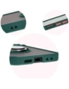 Hurtownia GSM - Bizon Case Hybrid Ring Samsung Galaxy Z Flip6 rauchig mit einem dunkelgrünen Rahmen - BIZ5881 - {ean13} - Hurt