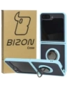 Hurtownia GSM - Bizon Case Hybrid Ring Samsung Galaxy Z Flip6 rauchig mit einem hellblauen Rahmen - BIZ5883 - {ean13} - Hurt