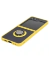 Hurtownia GSM - Bizon Case Hybrid Ring Samsung Galaxy Z Flip6 rauchig mit einem gelben Rahmen - BIZ5884 - {ean13} - Hurt