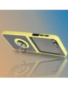 Hurtownia GSM - Bizon Case Hybrid Ring Samsung Galaxy Z Flip6 rauchig mit einem gelben Rahmen - BIZ5884 - {ean13} - Hurt