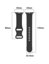 Hurtownia GSM - Bizon Strap Uhren Silikon Apple Uhr 38/40/41/42 mm schwarz - BIZ5885 - {ean13} - Hurt