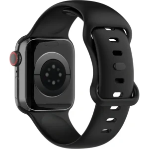 Hurtownia GSM - Bizon szíjas óra szilikon Apple óra 38/40/41/42 mm fekete - BIZ5885 - {ean13} - Hurt