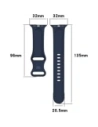 Wholesale Bizon Strap Watch Silicone Apple Watch 38/40/41/42 mm navy blue - BIZ5886 - {ean13} - Hurt