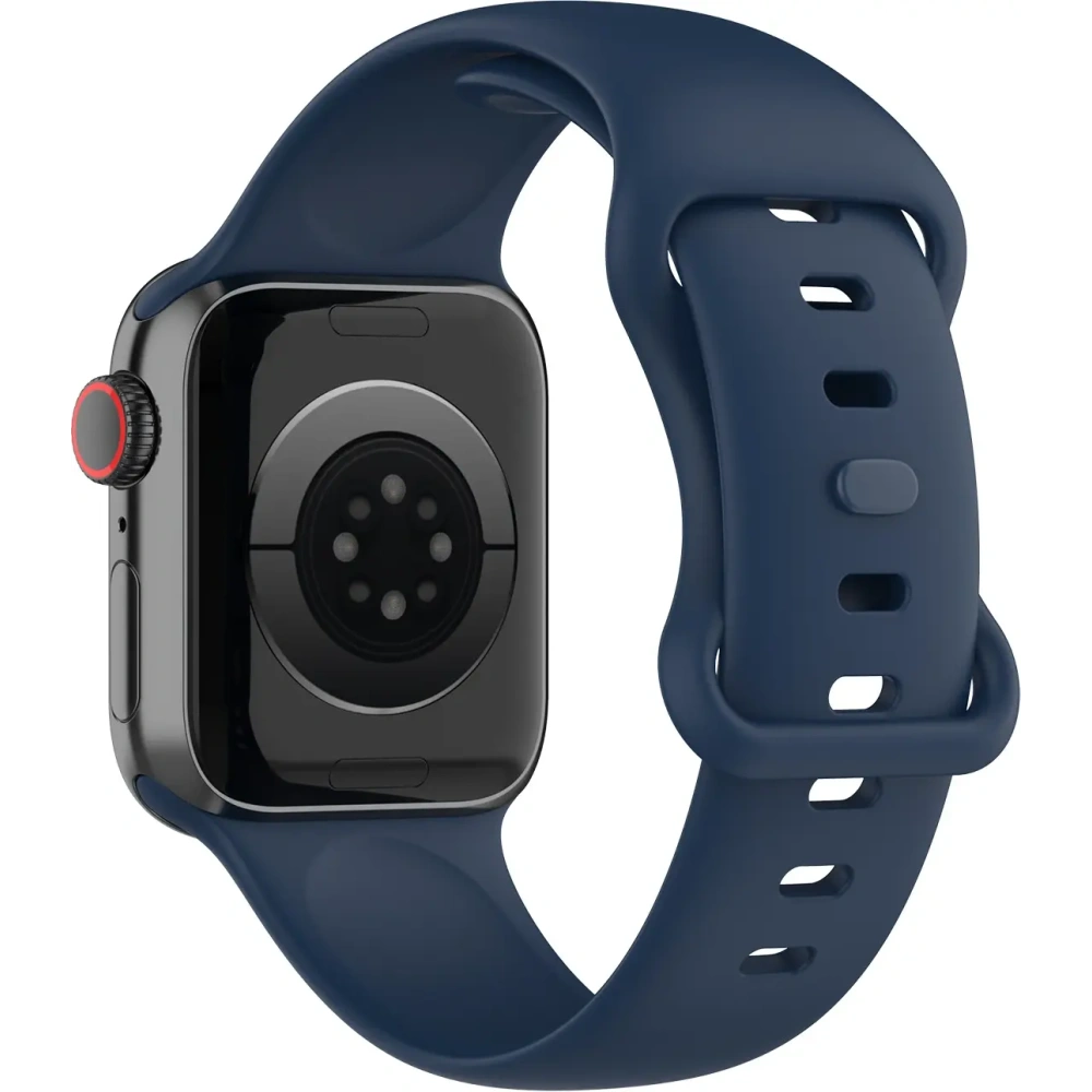 Hurtownia GSM - Bizon strapás óra szilikon Apple óra 38/40/41/42 mm tengerészkék - BIZ5886 - {ean13} - Hurt