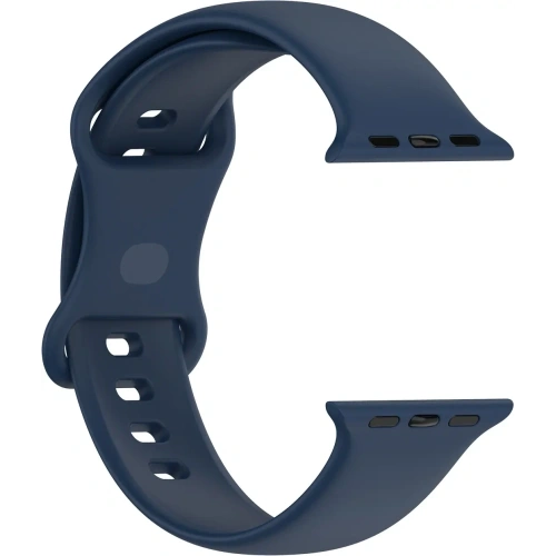 Pasek Bizon Strap Watch Silicone do Apple Watch 38/40/41/42 mm granatowy