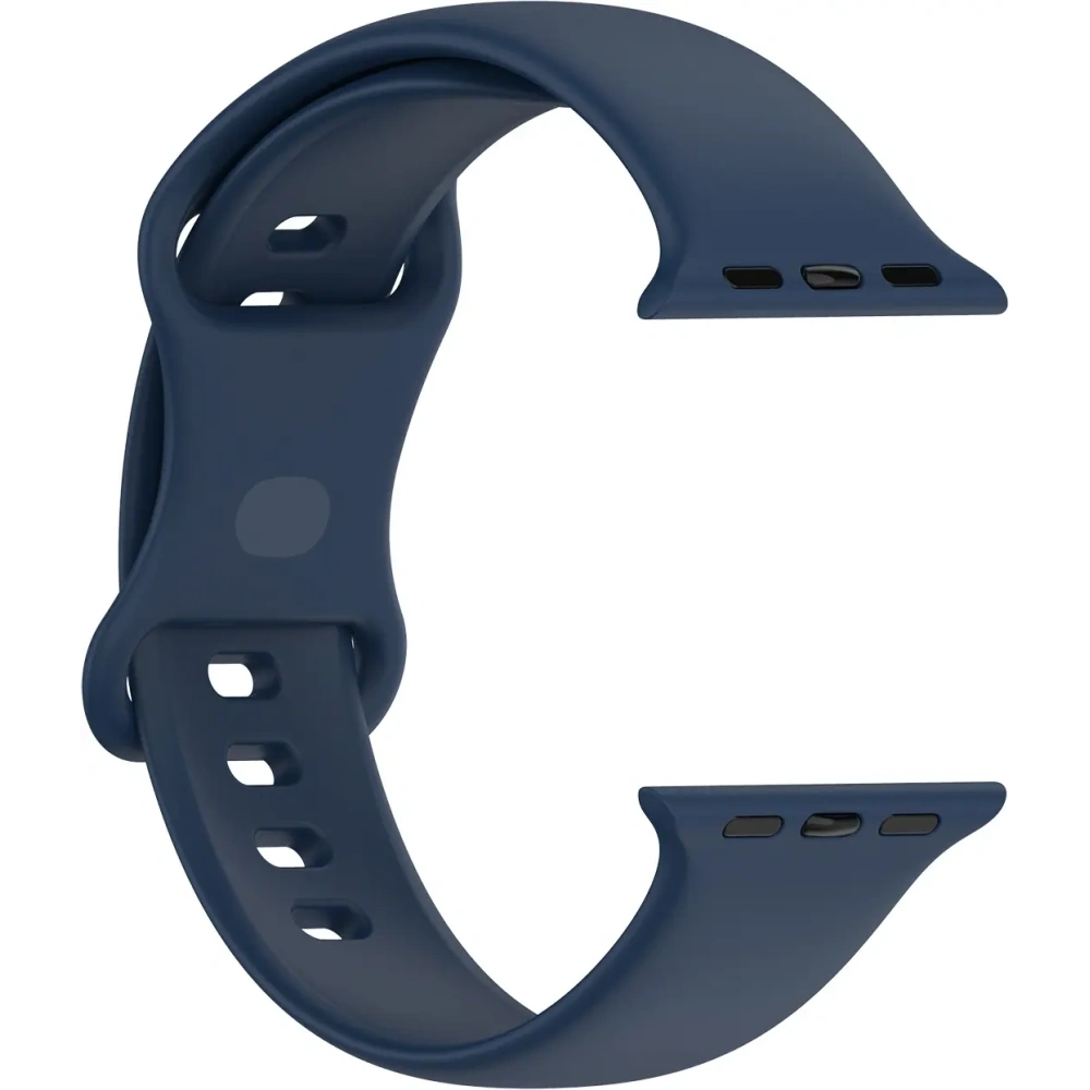 Hurtownia GSM - Bizon strapás óra szilikon Apple óra 38/40/41/42 mm tengerészkék - BIZ5886 - {ean13} - Hurt