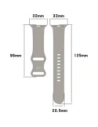 Hurtownia GSM - Pasek Bizon Strap Watch Silicone do Apple Watch 38/40/41/42 mm jasnoszary - BIZ5888 - {ean13} - Hurt