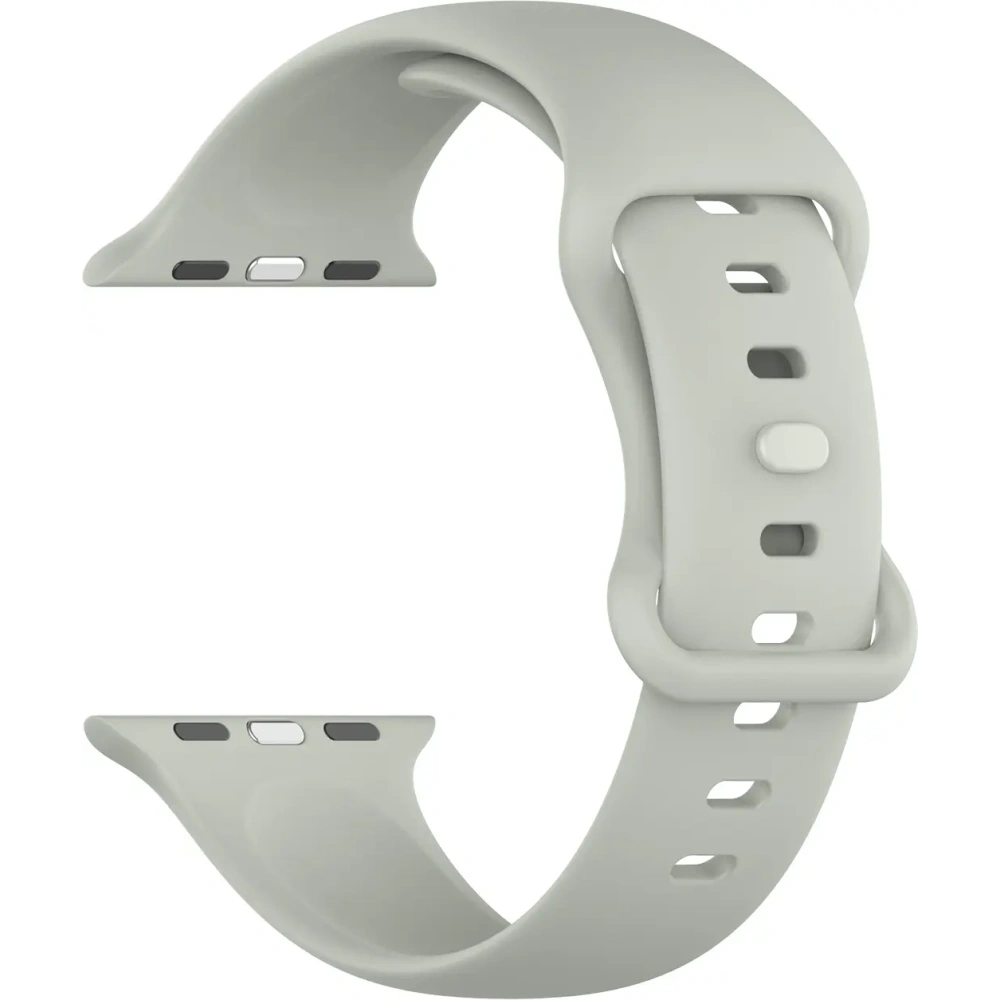 Hurtownia GSM - Pasek Bizon Strap Watch Silicone do Apple Watch 38/40/41/42 mm světle šedý - BIZ5888 - {ean13} - Hurt