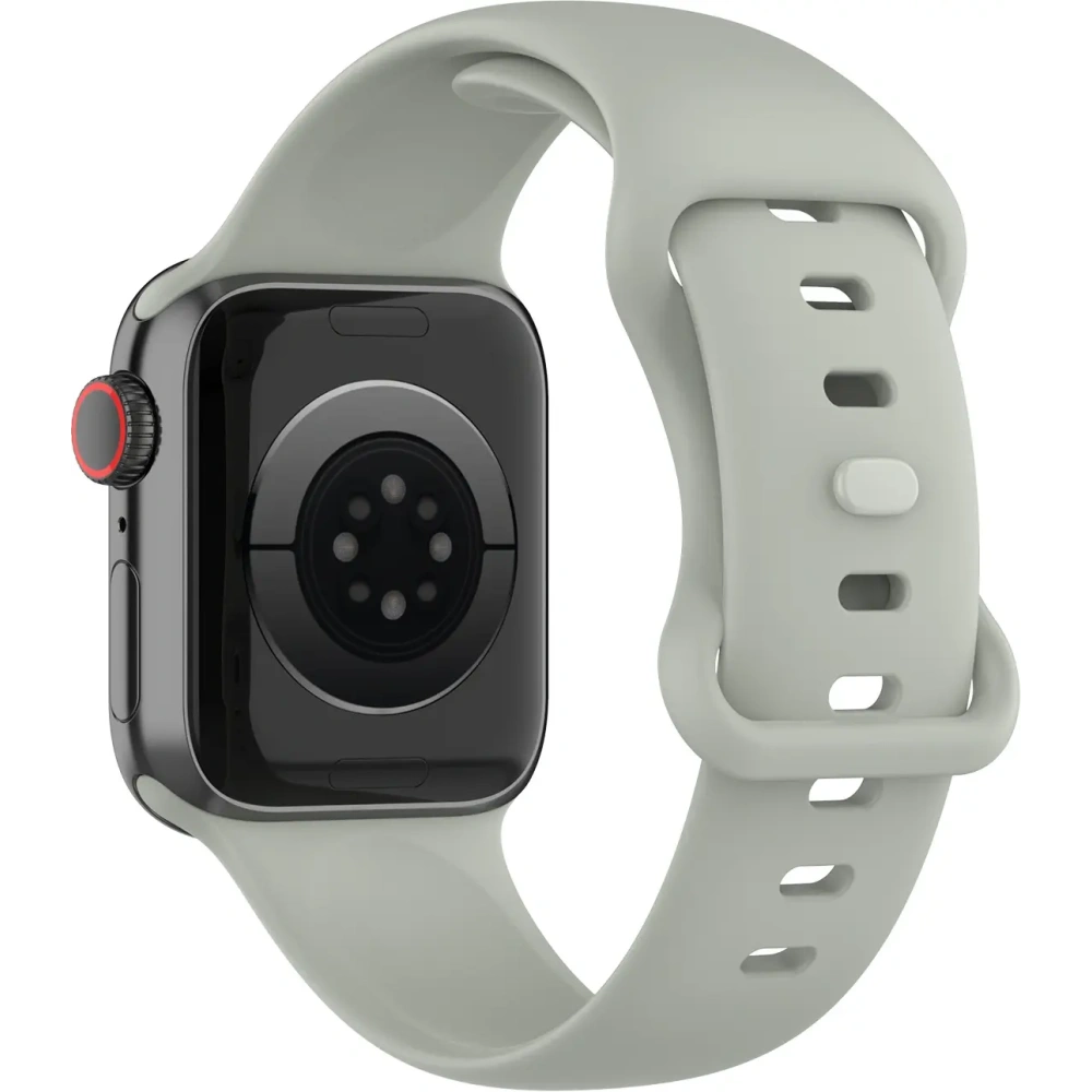 Hurtownia GSM - Bizon szíjas óra szilikon Apple óra 38/40/41/42 mm világosszürke - BIZ5888 - {ean13} - Hurt