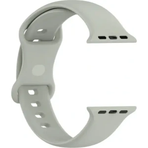 Hurtownia GSM - Bizon szíjas óra szilikon Apple óra 38/40/41/42 mm világosszürke - BIZ5888 - {ean13} - Hurt