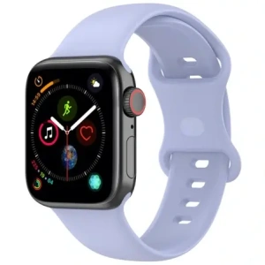 Hurtownia GSM - Bizon Strap Watch Silicone Apple Watch 38/40/41/42 mm violet deschis - BIZ5889 - {ean13} - Hurt
