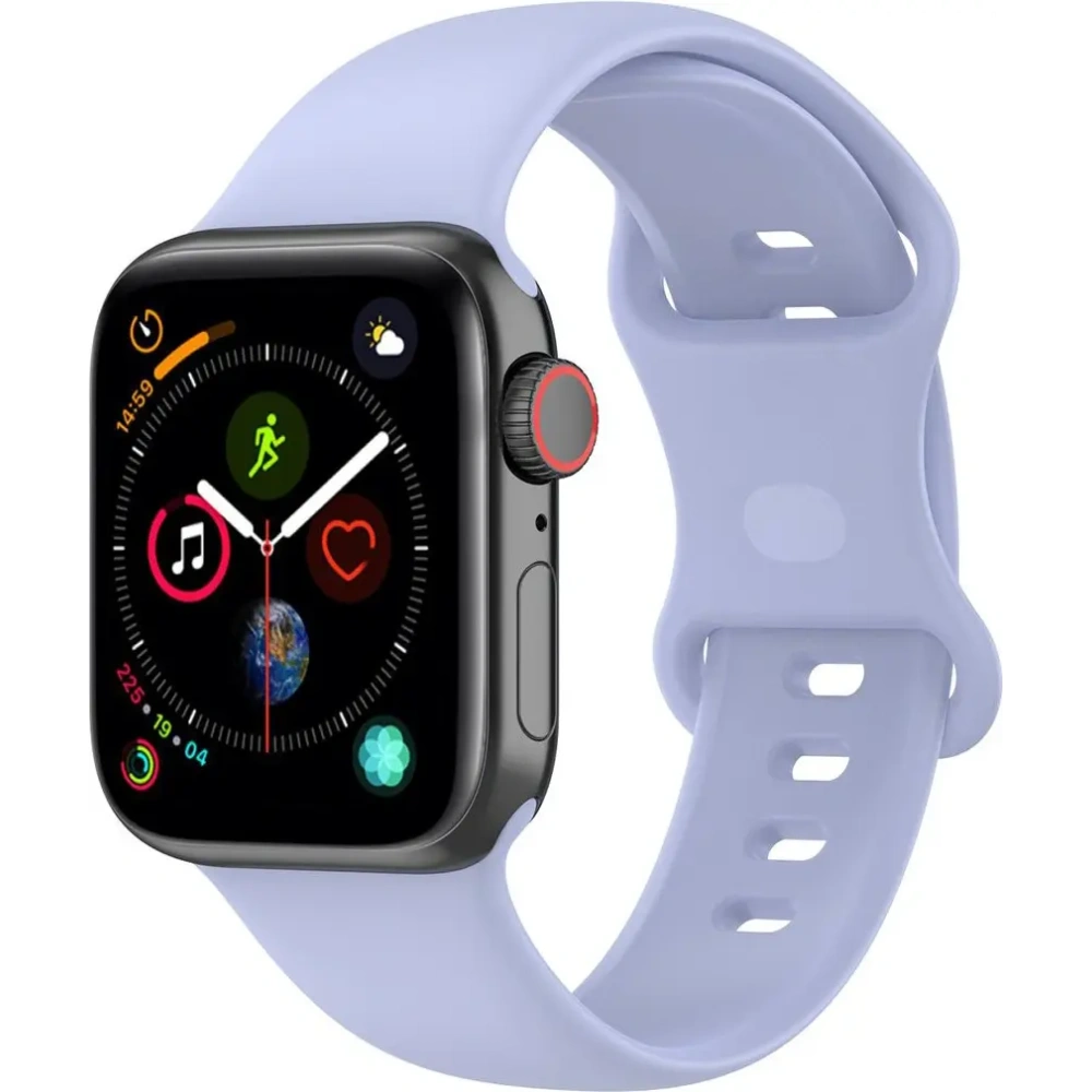 Hurtownia GSM - Pasek Bizon Strap Watch Silicone do Apple Watch 38/40/41/42 mm jasnofialový - BIZ5889 - {ean13} - Hurt