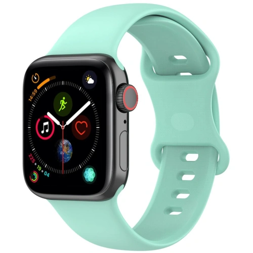 Pasek Bizon Strap Watch Silicone do Apple Watch 38/40/41/42 mm miętowy