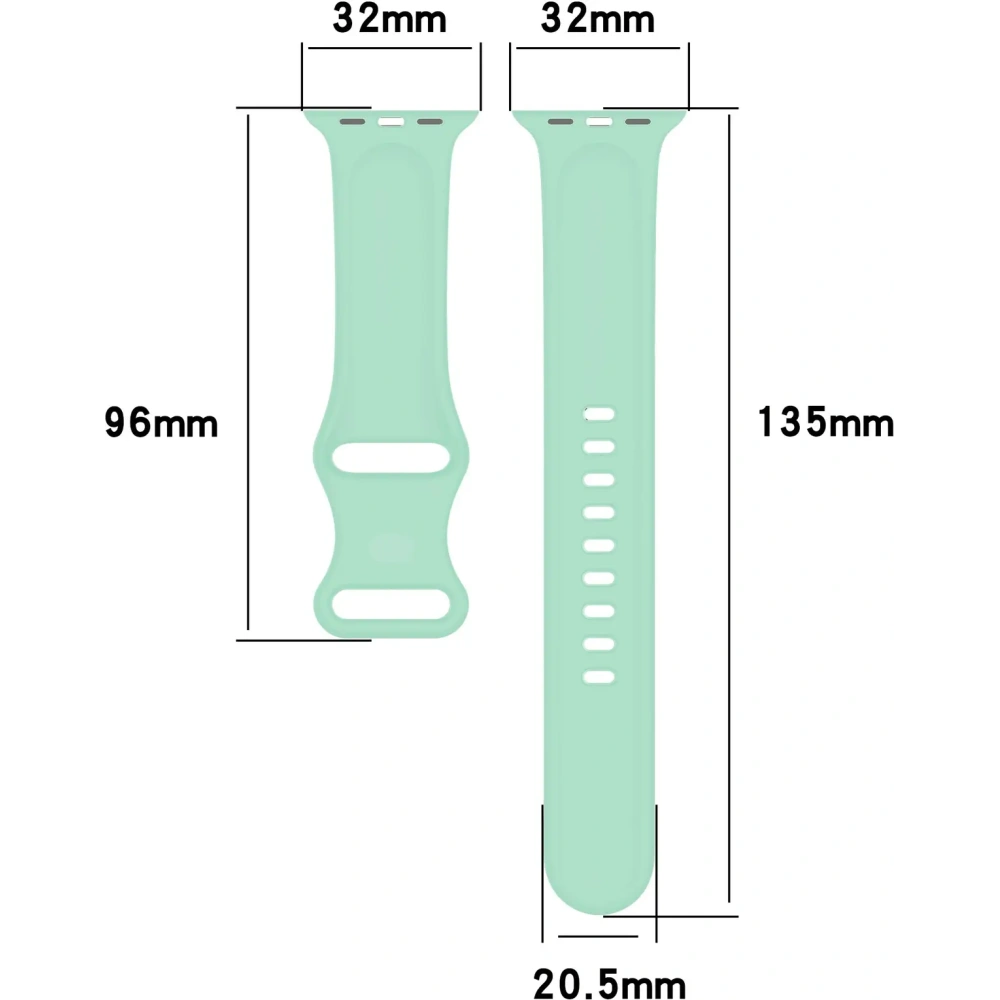 Hurtownia GSM - Bizon Strap Uhr Silikon Apple Uhr 38/40/41/42 mm mint - BIZ5890 - {ean13} - Hurt