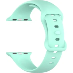 Hurtownia GSM - Ceas cu curea din silicon Bizon Apple Watch 38/40/41/42 mm mentă - BIZ5890 - {ean13} - Hurt