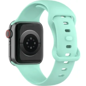 Hurtownia GSM - Ceas cu curea din silicon Bizon Apple Watch 38/40/41/42 mm mentă - BIZ5890 - {ean13} - Hurt