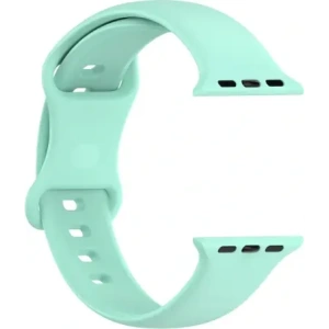 Hurtownia GSM - Ceas cu curea din silicon Bizon Apple Watch 38/40/41/42 mm mentă - BIZ5890 - {ean13} - Hurt