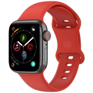 Hurtownia GSM - Ceas cu curea din silicon Bizon Apple Ceas 38/40/41/42 mm roșu - BIZ5891 - {ean13} - Hurt