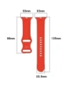 Wholesale Bizon Strap Watch Silicone Apple Watch 38/40/41/42 mm red - BIZ5891 - {ean13} - Hurt