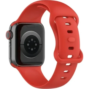 Hurtownia GSM - Ceas cu curea din silicon Bizon Apple Ceas 38/40/41/42 mm roșu - BIZ5891 - {ean13} - Hurt