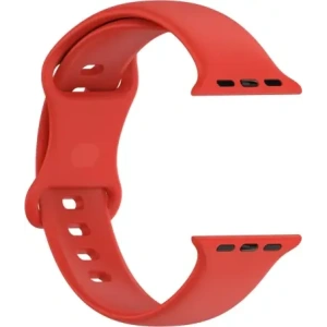 Hurtownia GSM - Ceas cu curea din silicon Bizon Apple Ceas 38/40/41/42 mm roșu - BIZ5891 - {ean13} - Hurt