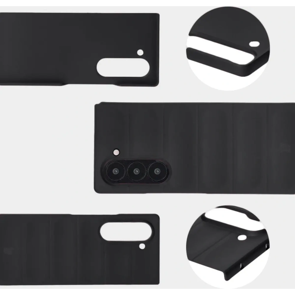 Hurtownia GSM - Bizon Case Tur Samsung Galaxy Z Fold6 negru - BIZ5892 - {ean13} - Hurt
