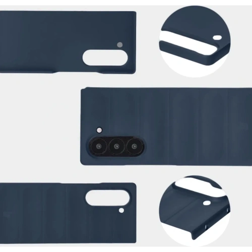 Pancerne etui Bizon Case Tur do Samsung Galaxy Z Fold6 granatowe