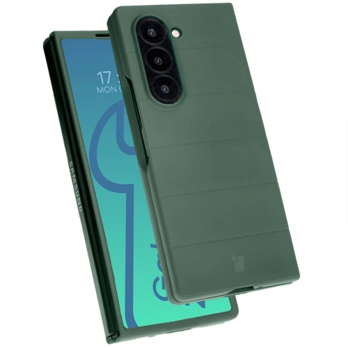 Pancerne etui Bizon Case Tur do Samsung Galaxy Z Fold6 ciemnozielone