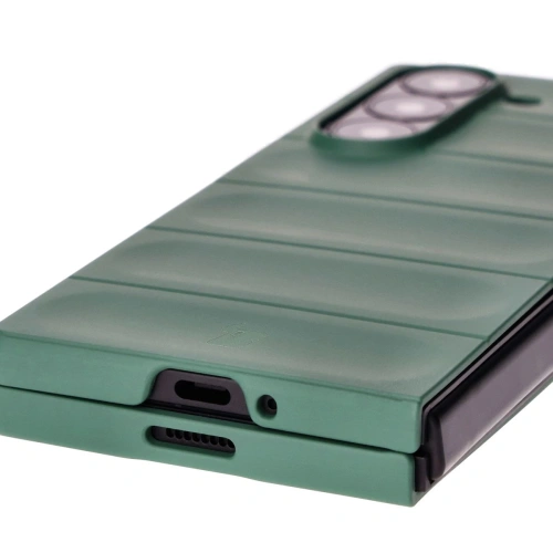 Pancerne etui Bizon Case Tur do Samsung Galaxy Z Fold6 ciemnozielone