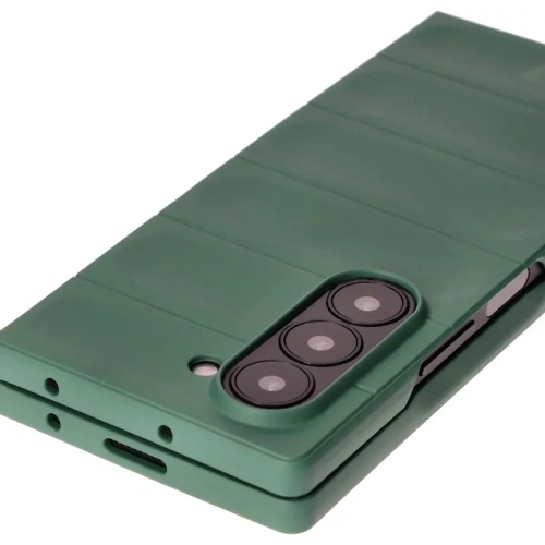 Pancerne etui Bizon Case Tur do Samsung Galaxy Z Fold6 ciemnozielone