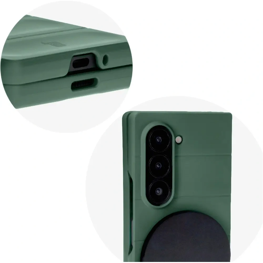 Hurtownia GSM - Bizon Case Tur Samsung Galaxy Z Fold6 verde închis - BIZ5894 - {ean13} - Hurt