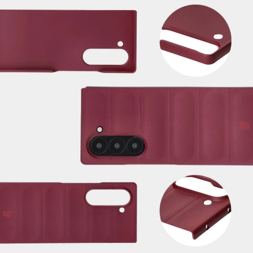 Pancerne etui Bizon Case Tur do Samsung Galaxy Z Fold6 ciemnofioletowe