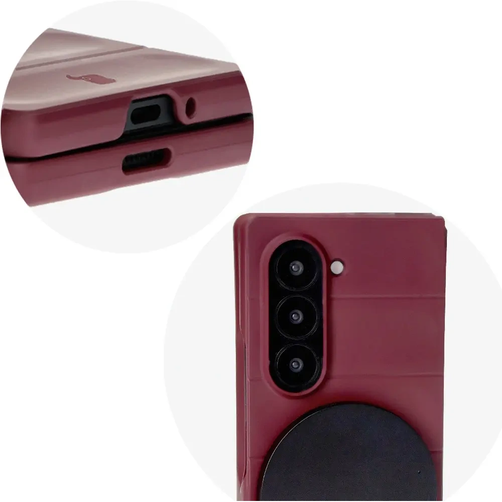 Hurtownia GSM - Bizon Casetă Tur Samsung Galaxy Z Fold6 violet închis - BIZ5895 - {ean13} - Hurt
