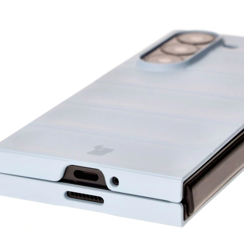 Pancerne etui Bizon Case Tur do Samsung Galaxy Z Fold6 jasnoniebieskie