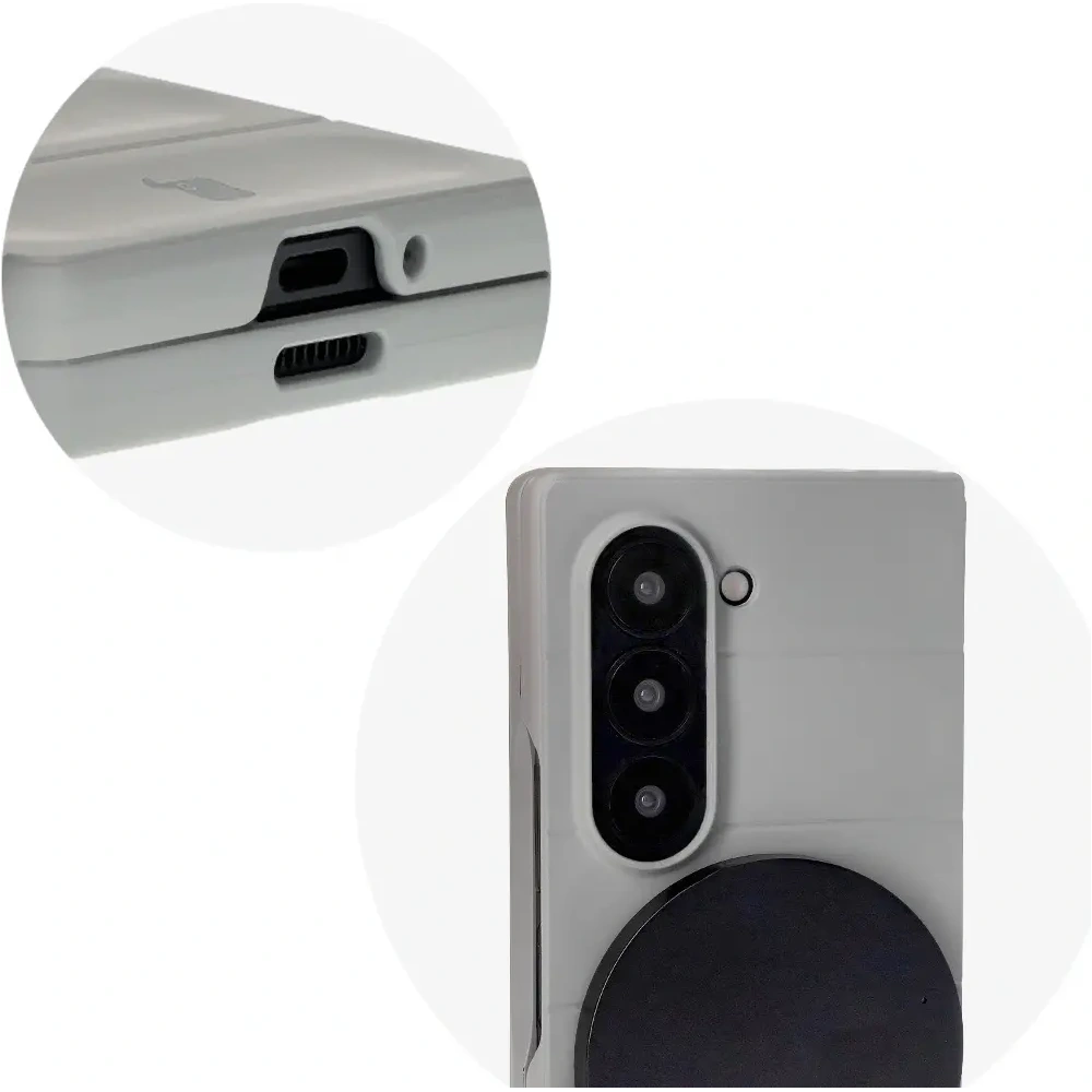 Wholesale Bizon Case Tur Samsung Galaxy Z Fold6 light grey - BIZ5897 - {ean13} - Hurt